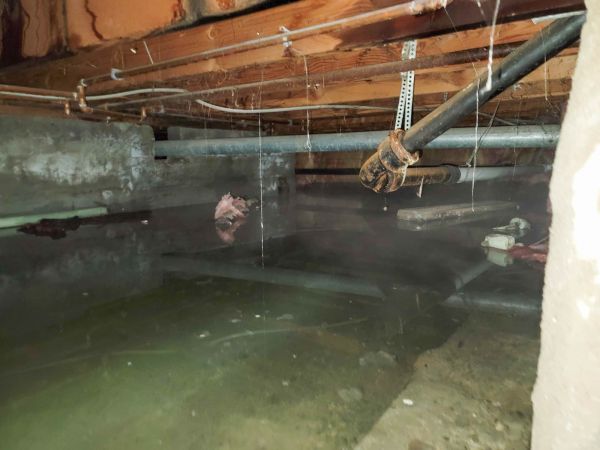 Crawl Space Drying in Deltona