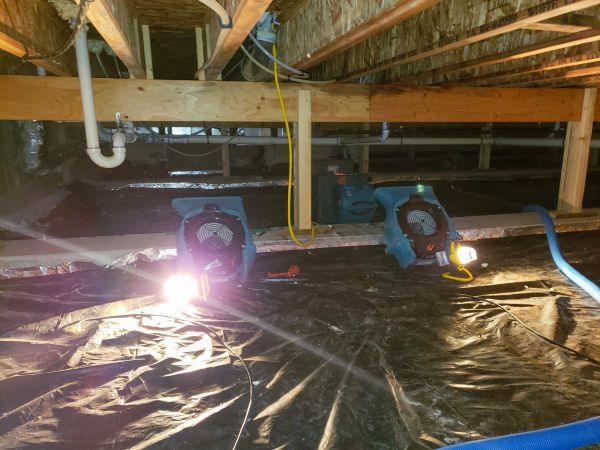 Crawlspace Water Removal in Deltona
