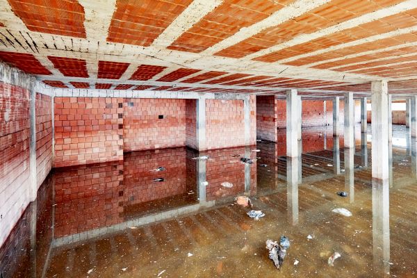 Basement Flood Remediation in Deltona